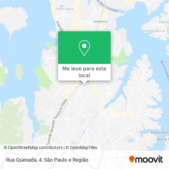 Rua Quesada, 4 mapa