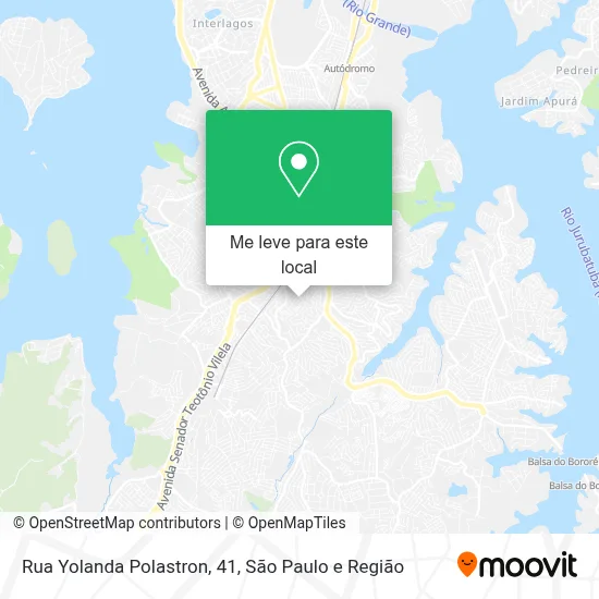Rua Yolanda Polastron, 41 mapa