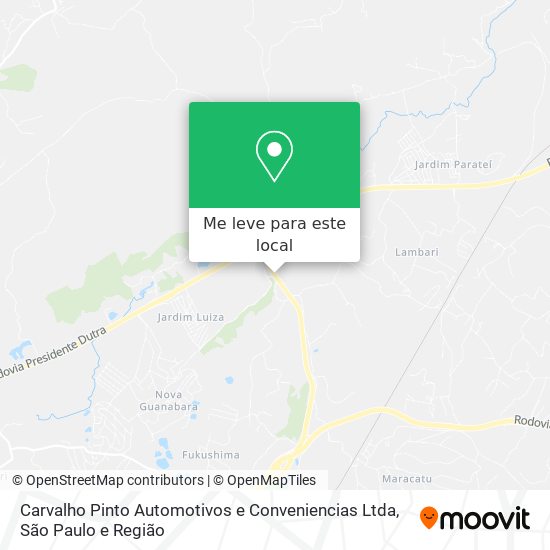Carvalho Pinto Automotivos e Conveniencias Ltda mapa