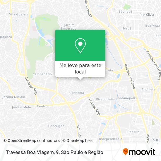 Travessa Boa Viagem, 9 mapa