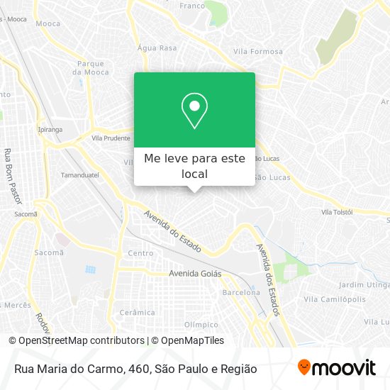 Rua Maria do Carmo, 460 mapa