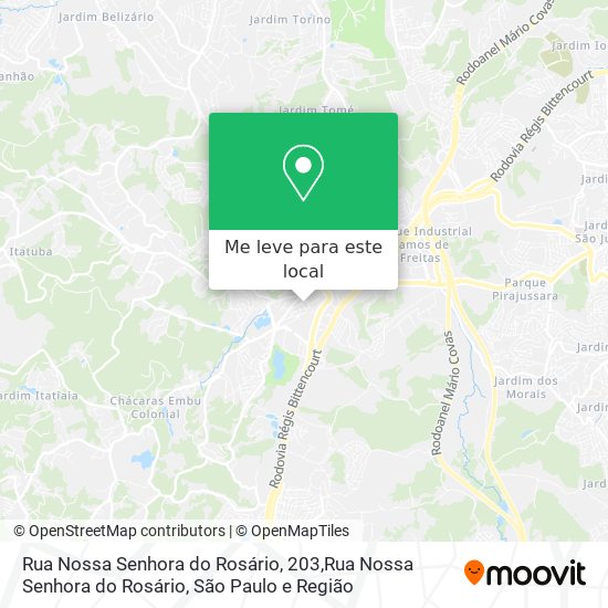 Rua Nossa Senhora do Rosário, 203,Rua Nossa Senhora do Rosário mapa