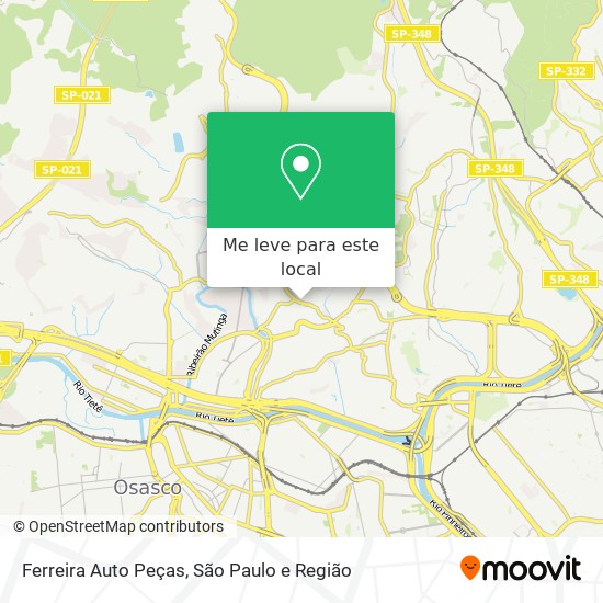 Ferreira Auto Peças mapa