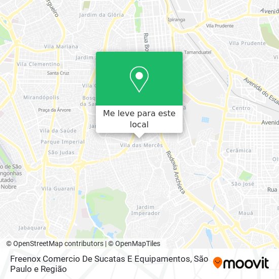 Freenox Comercio De Sucatas E Equipamentos mapa