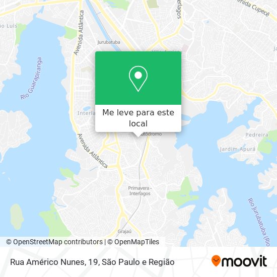 Rua Américo Nunes, 19 mapa