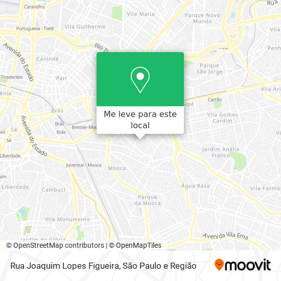 Rua Joaquim Lopes Figueira mapa