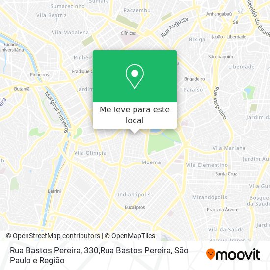 Rua Bastos Pereira, 330,Rua Bastos Pereira mapa