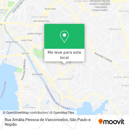 Rua Amália Pessoa de Vasconcelos mapa