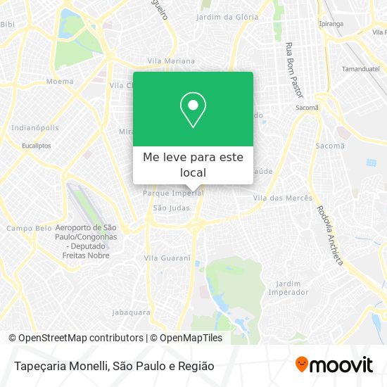 Tapeçaria Monelli mapa