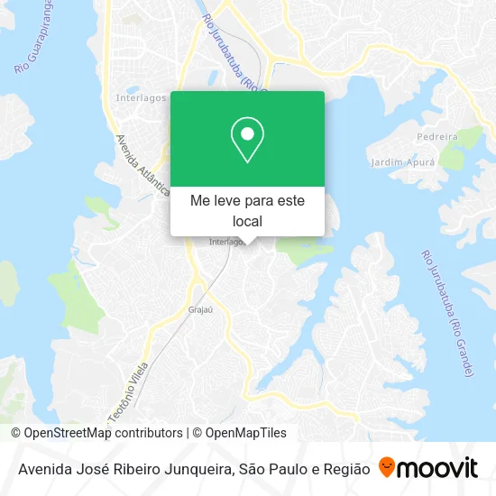Avenida José Ribeiro Junqueira mapa