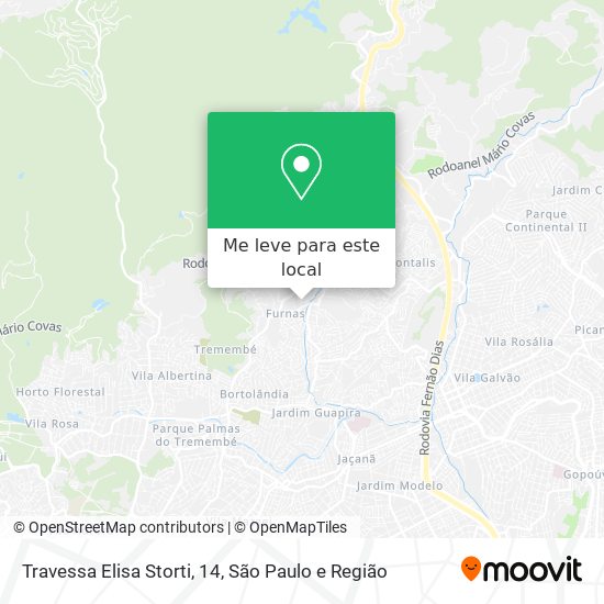 Travessa Elisa Storti, 14 mapa