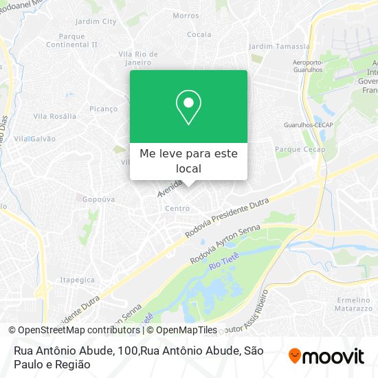 Rua Antônio Abude, 100,Rua Antônio Abude mapa