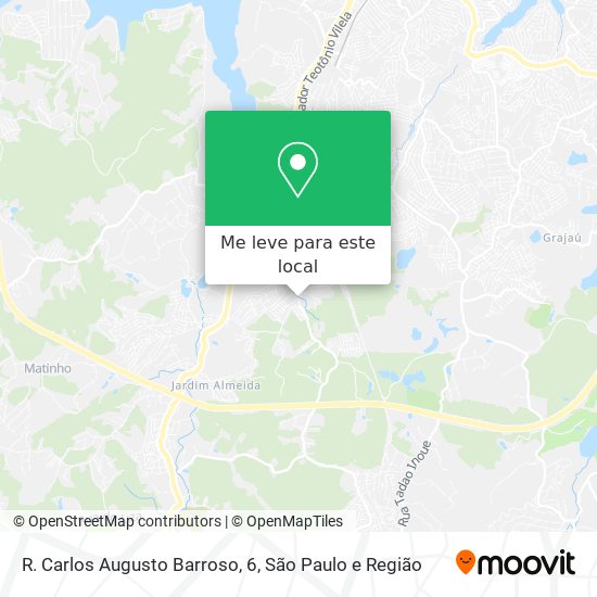 R. Carlos Augusto Barroso, 6 mapa
