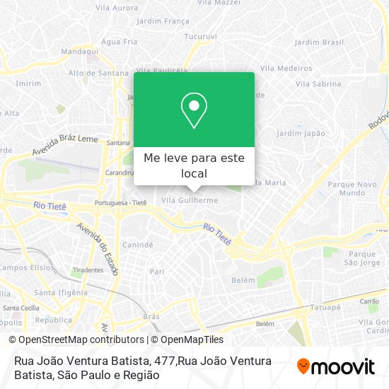 Rua João Ventura Batista, 477,Rua João Ventura Batista mapa