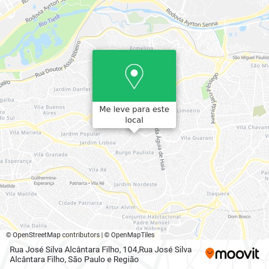 Rua José Silva Alcântara Filho, 104,Rua José Silva Alcântara Filho mapa