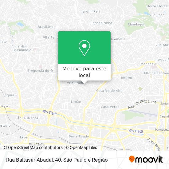 Rua Baltasar Abadal, 40 mapa