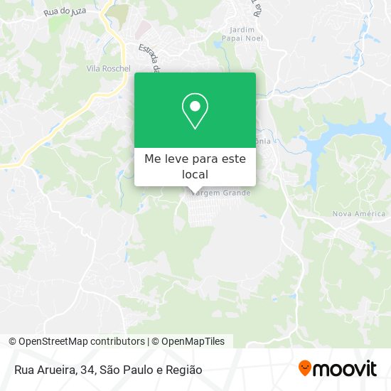 Rua Arueira, 34 mapa