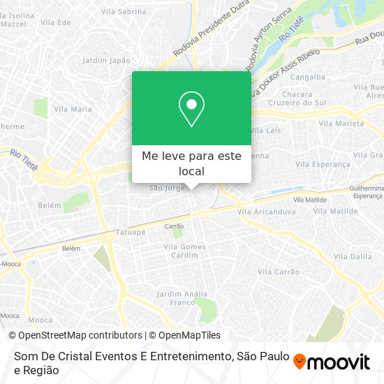 Som De Cristal Eventos E Entretenimento mapa