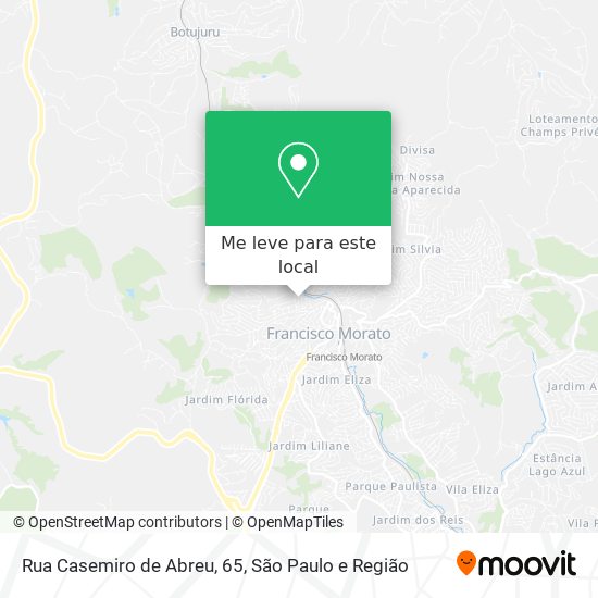 Rua Casemiro de Abreu, 65 mapa