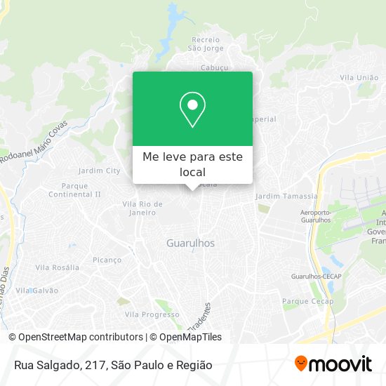 Rua Salgado, 217 mapa