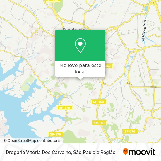 Drogaria Vitoria Dos Carvalho mapa