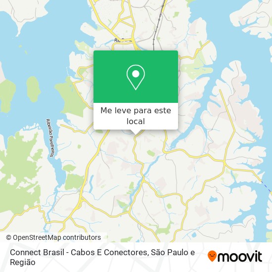 Connect Brasil - Cabos E Conectores mapa