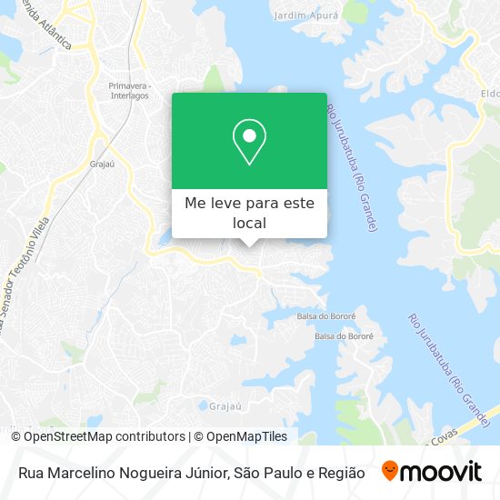 Rua Marcelino Nogueira Júnior mapa