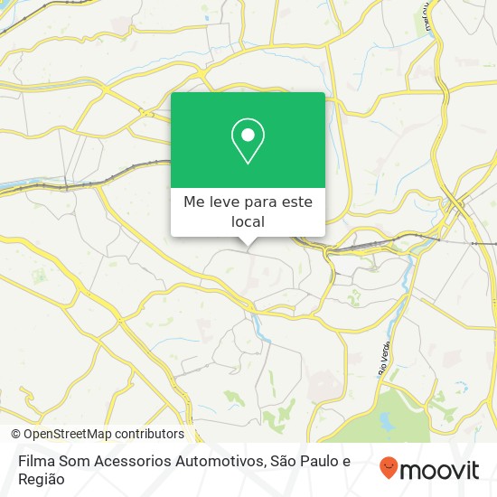 Filma Som Acessorios Automotivos, Rua Maciel Monteiro, 858 Artur Alvim São Paulo-SP 03566-000 mapa