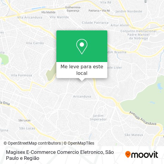 Magisex E-Commerce Comercio Eletronico mapa