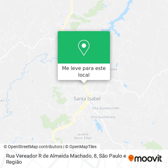 Rua Vereador R de Almeida Machado, 8 mapa