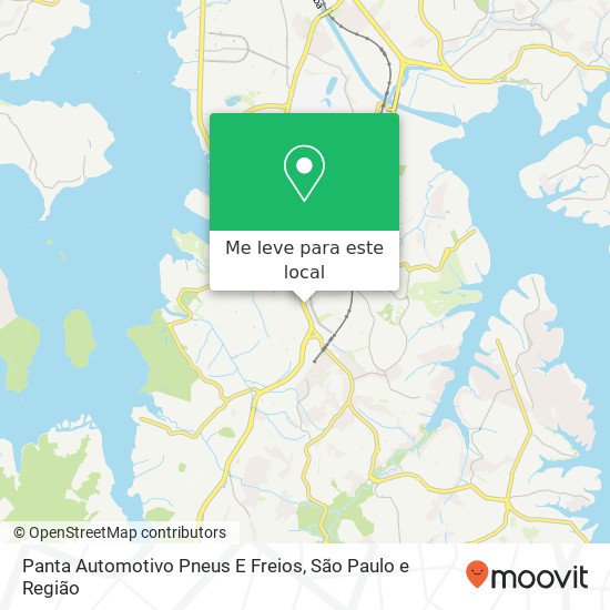 Panta Automotivo Pneus E Freios, Avenida Senador Teotônio Vilela, 3155 Cidade Dutra São Paulo-SP 04801-010 mapa