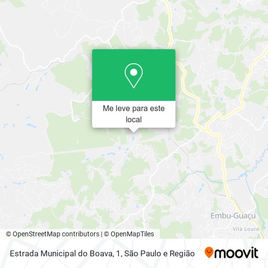 Estrada Municipal do Boava, 1 mapa