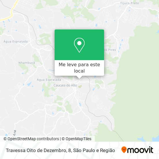 Travessa Oito de Dezembro, 8 mapa