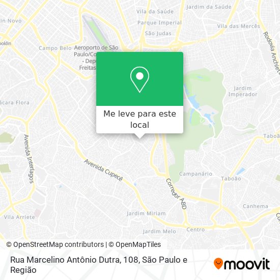 Rua Marcelino Antônio Dutra, 108 mapa