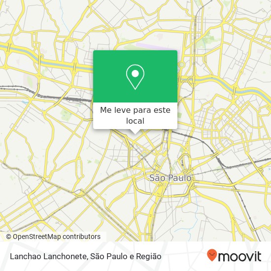 Lanchao Lanchonete, Alameda Barão de Limeira, 450 Campos Elísios São Paulo-SP 01202-000 mapa