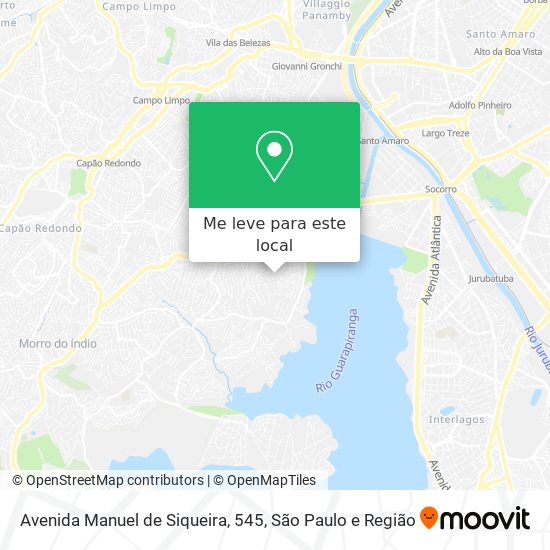 Avenida Manuel de Siqueira, 545 mapa