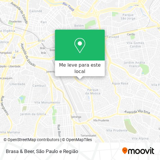 Brasa & Beer mapa