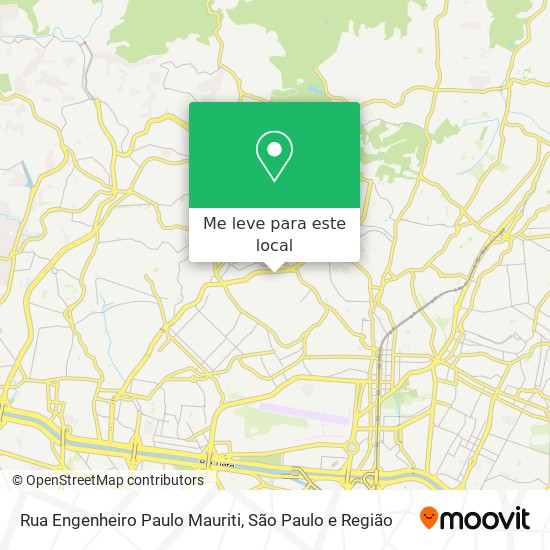 Rua Engenheiro Paulo Mauriti mapa