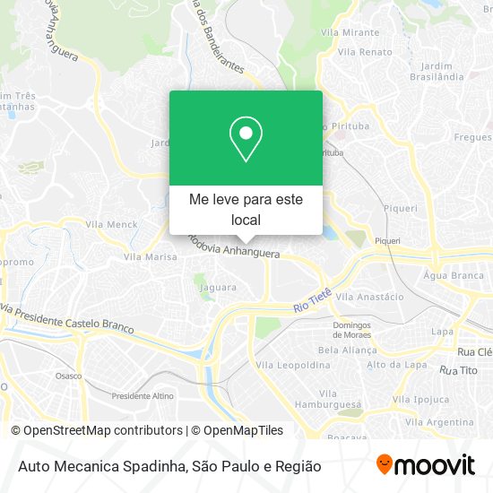 Auto Mecanica Spadinha mapa