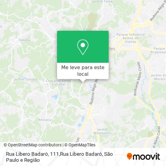Rua Libero Badaró, 111,Rua Libero Badaró mapa