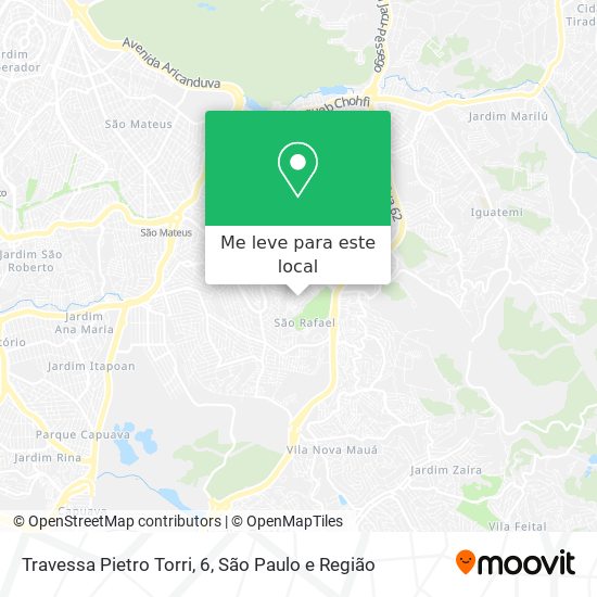 Travessa Pietro Torri, 6 mapa