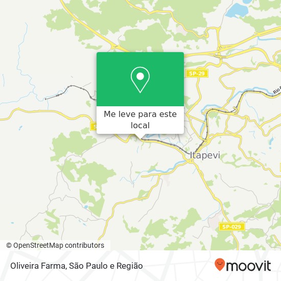Oliveira Farma, Rua Magali Wessel, 25 Itapevi Itapevi-SP 06660-750 mapa