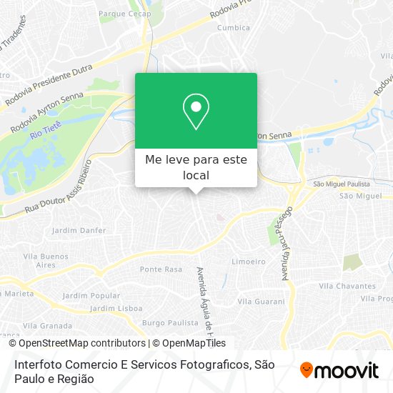 Interfoto Comercio E Servicos Fotograficos mapa