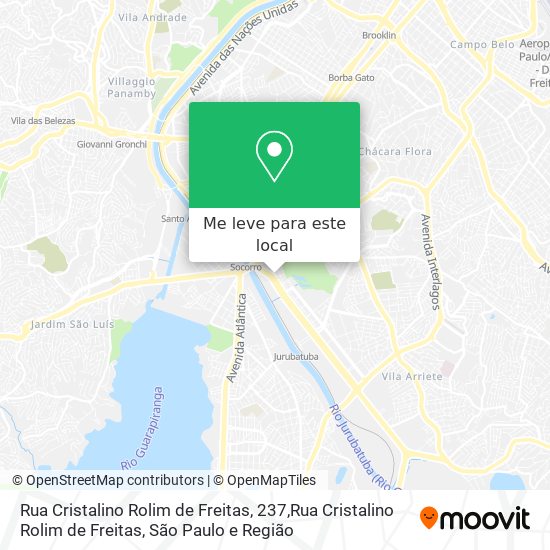 Rua Cristalino Rolim de Freitas, 237,Rua Cristalino Rolim de Freitas mapa