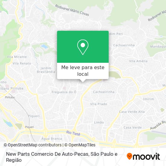 New Parts Comercio De Auto-Pecas mapa