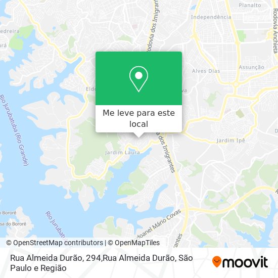 Rua Almeida Durão, 294,Rua Almeida Durão mapa