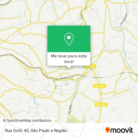 Rua Goiti, 43 mapa