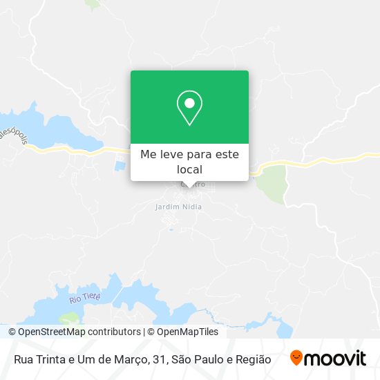 Rua Trinta e Um de Março, 31 mapa