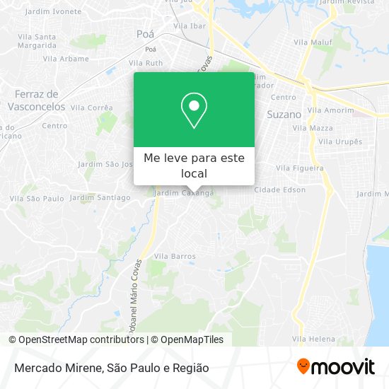 Mercado Mirene mapa