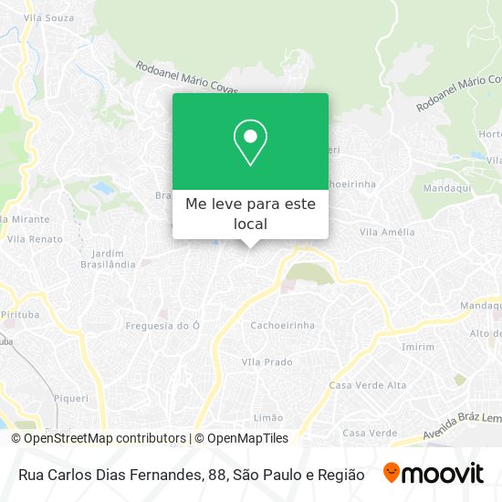 Rua Carlos Dias Fernandes, 88 mapa